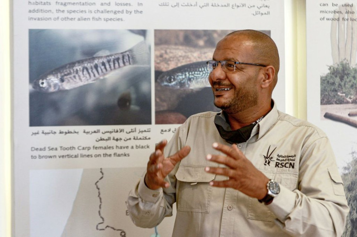 Ibrahim Mahasneh, director of the Fifa Nature Reserve and member of the Royal Jordanian Society for the Conservation of Nature
