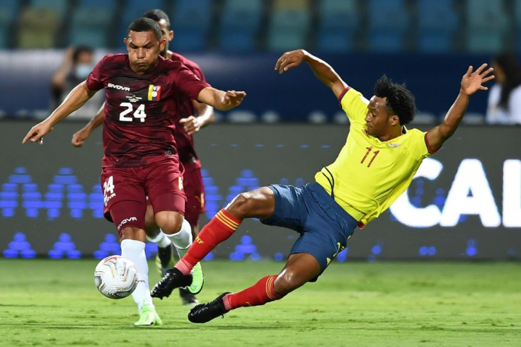 Venezuela's draw with Colombia was a full-blooded and niggly affair full of tasty challenges
