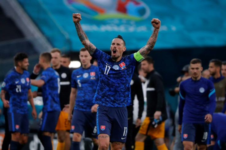Marek Hamsik has scored 26 times in 127 appearances for Slovakia