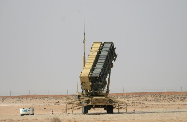 A Patriot missile battery near Prince Sultan Air Base at al-Kharj, Saudi Arabia