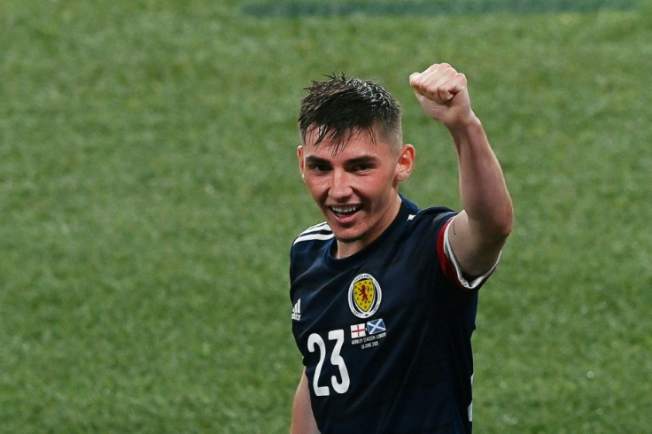 Boy wonder: Billy Gilmour won man-of-the-match on his first international start