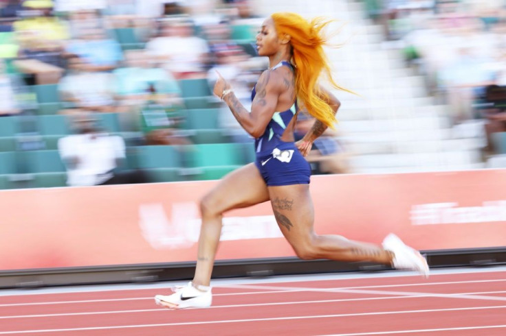 Sha'Carri Richardson romps to an opening victory in her 100m heat at the US trials
