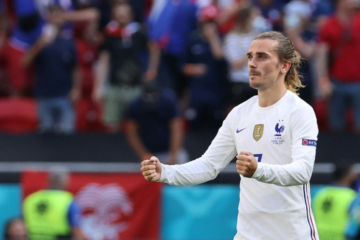 Antoine Griezmann equalised to secure France a draw with Hungary