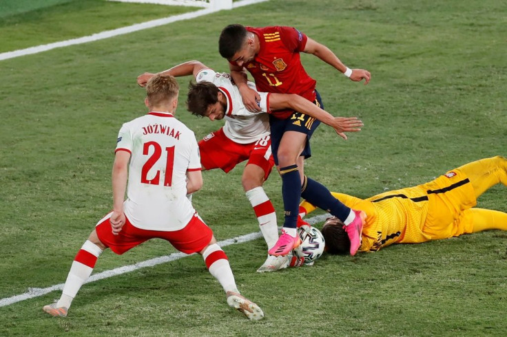 After starting with a stalemate against Sweden, Spain sit third in Group E and may well now have to beat Slovakia in their final game on Wednesday to avoid an embarrassing early exit