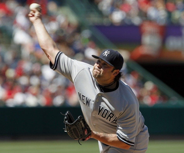 joba chamberlain new york yankees pitcher dl elbow