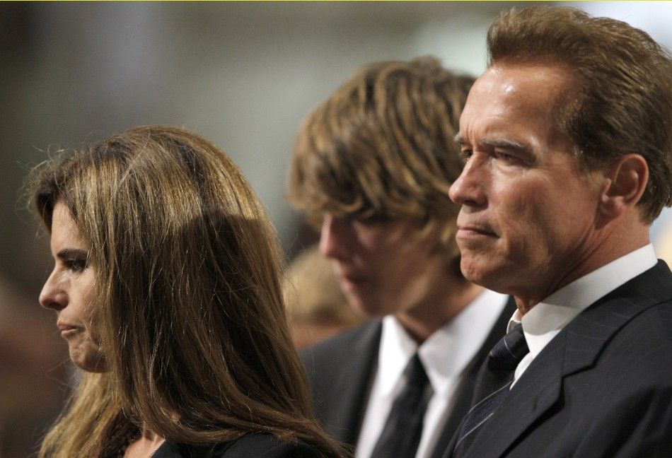 Maria Shriver and Arnold Schwarzenegger 