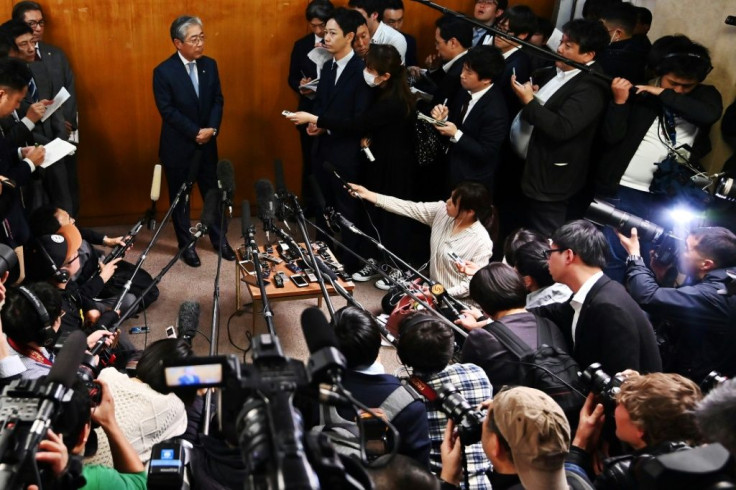 Japan's Olympic Committee president Tsunekazu Takeda announces he will step down after French authorities probed his involvement in payments made before Tokyo was awarded the 2020 Summer Games