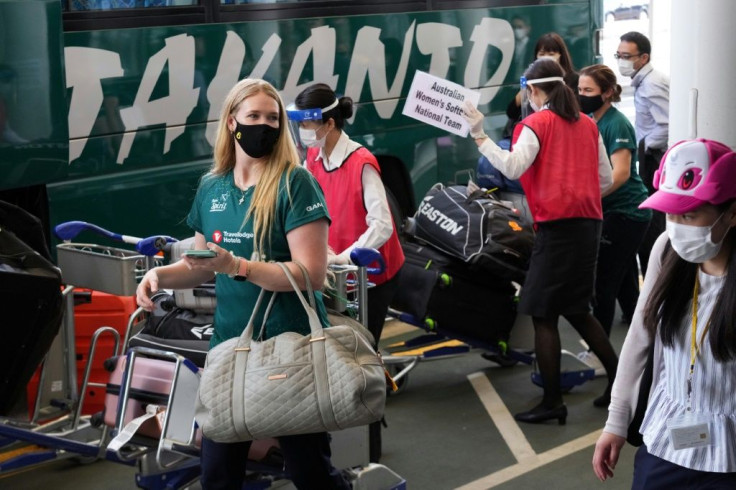 Australia's softball team are attending a pre-Games training camp