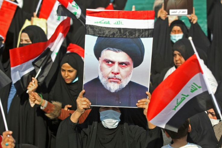 Ironically it is the leader of another armed group, populist Shiite cleric Moqtada al-Sadr, whose supporters are the Hashed's main rivals for power and influence