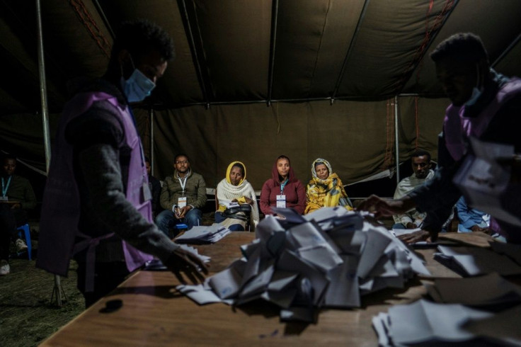 Ballots were being tallied in the vast nation of 110 million, with results not expected for several days