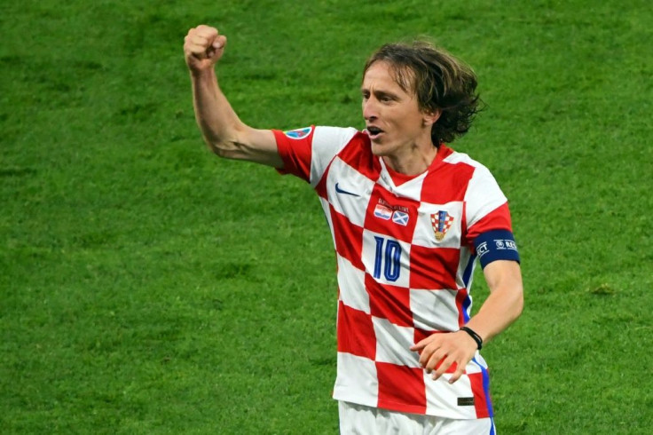 Croatia midfielder Luka Modric scored a cracker against Scotland