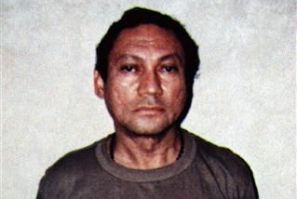 File photo of former Panamanian dictator Manuel Noriega