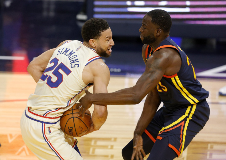 Ben Simmons Draymond Green 76ers Warriors