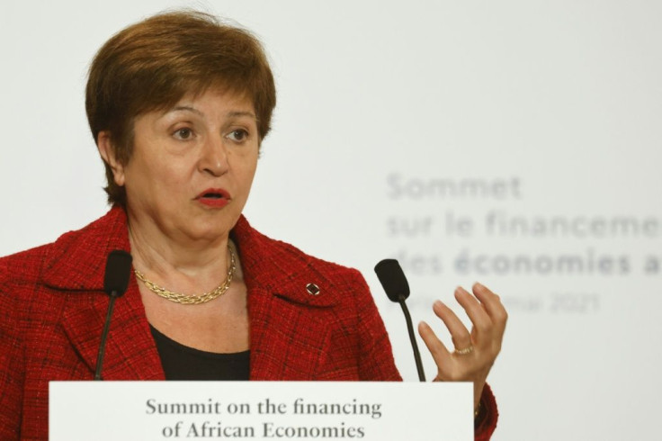 IMF Managing Director Kristalina Georgieva has warned of rising debt levels, slowing growth and few Covid-19 vaccines in Africa