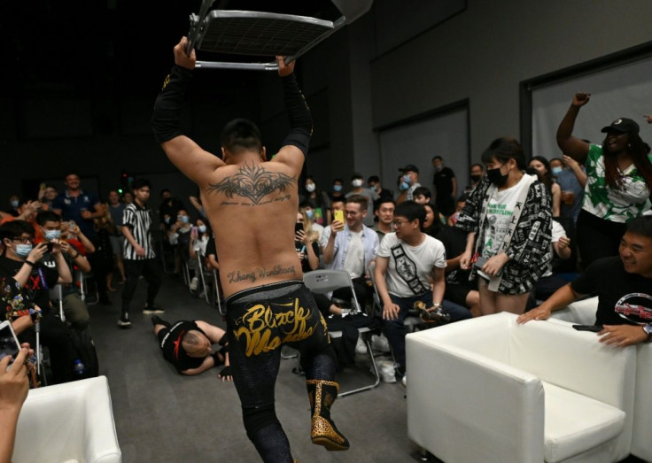 It's Black Mamba with a steel chair: MKW found Adrian Gomez says wrestling has 'very vocal and passionate' followers in China