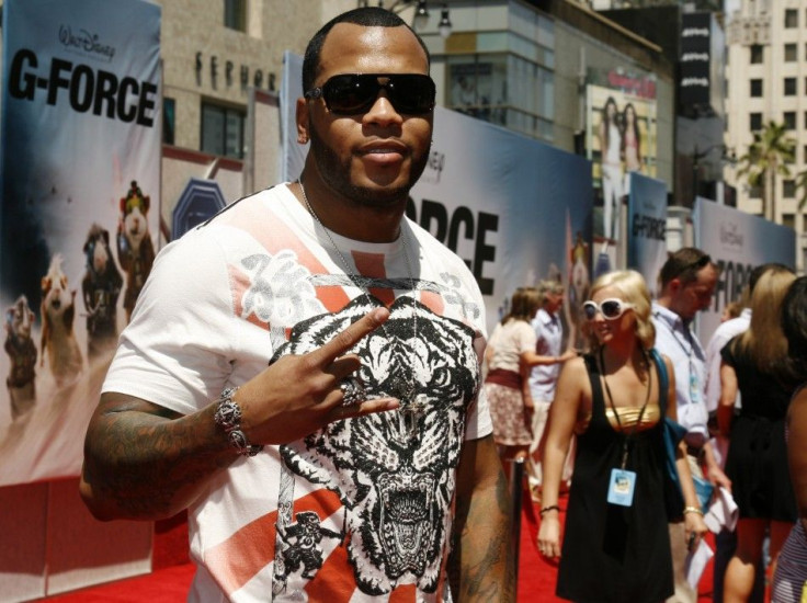Rapper Flo Rida arrives for the world premiere of the Disney animated film &quot;G-Force&quot; at the El Capitan Theatre in Hollywood