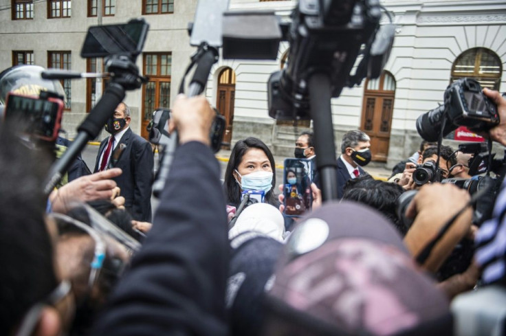 Peruvian presidential candidate Keiko Fujimori is disputing the results of the June 6 vote, claiming fraud