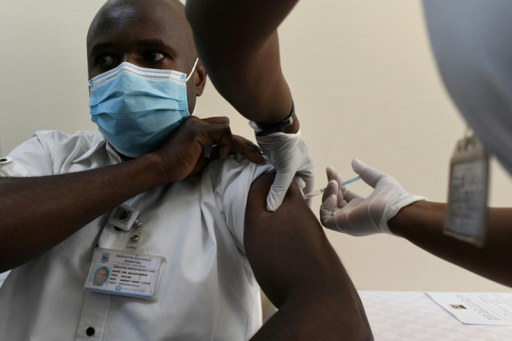 Less than one percent of the continent's population is fully vaccinated, according to the WHO