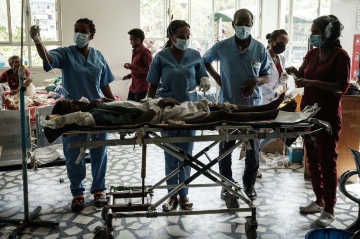 Violence in Tigray has increased in recent days -- on Tuesday hundreds of people were injured in an air strike on a market