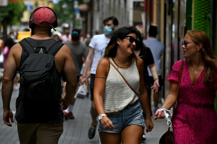 Spain has now dropped its requirement for people to wear masks outdoors