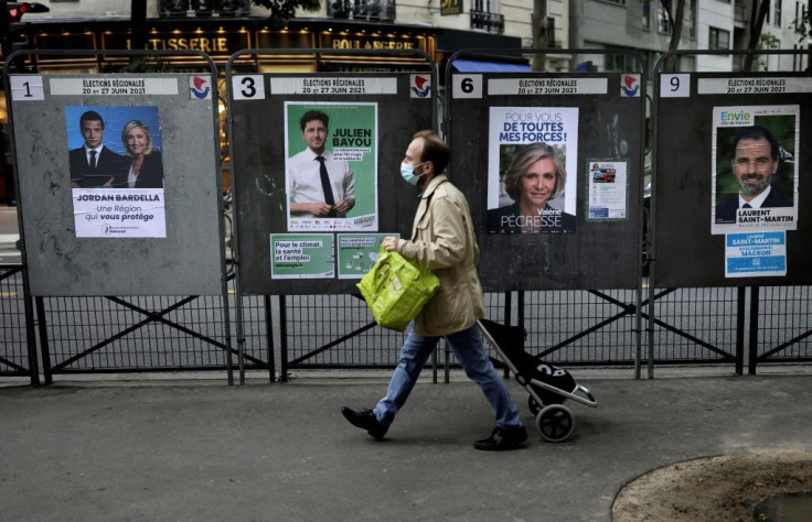 The first round of France's regional elections were shunned by a record 66.72 percent of voters