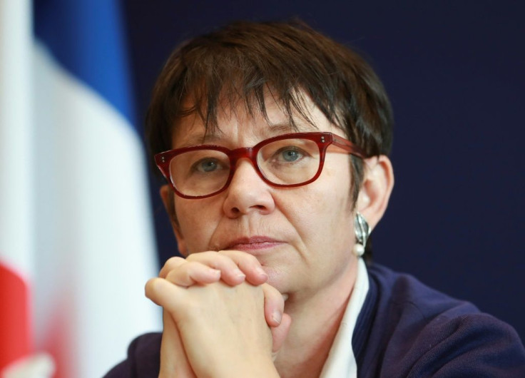 EBRD president Odile Renaud-Basso says Lebanon is in a difficult situation after its economy contracted by 25 percent last year
