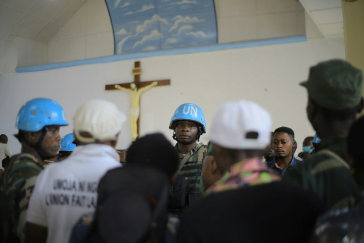 Peacekeepers of The United Nations Organization Stabilization Mission in the Democratic Republic of the Congo MONUSCO operate in the region