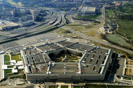 The Pentagon said that it had conducted airstrikes targeting 'two locations in Syria and one location in Iraq'