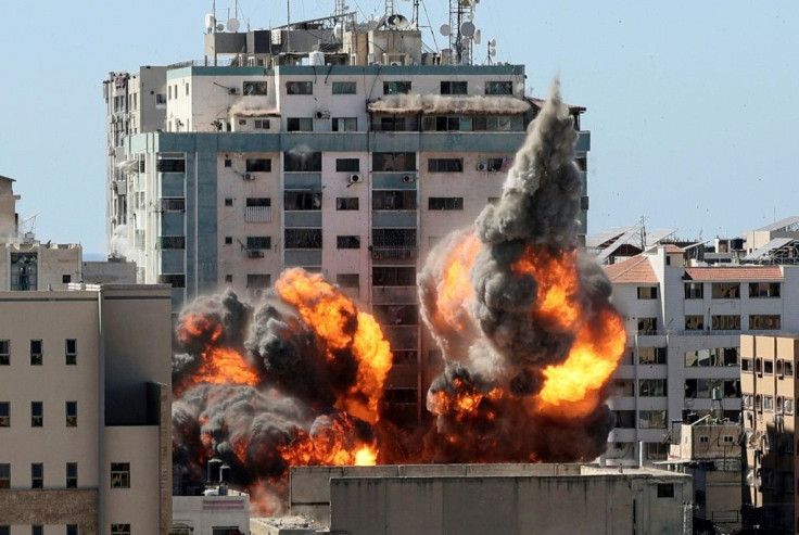 The tower housing Qatar-based Al Jazeera television and the Associated Press news agency was destroyed in an Israeli air strike in Gaza City in May