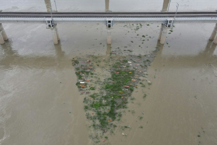 Locals fear the corpses, if not removed, risk further contaminating what is already one of the world's most polluted waterways