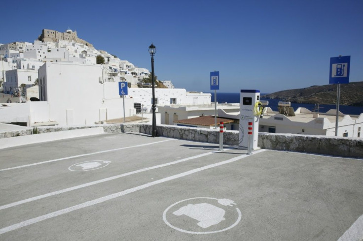 A project partly funded by Volkswagen aims to replace the island of Astypalea's cars with electric vehicles.