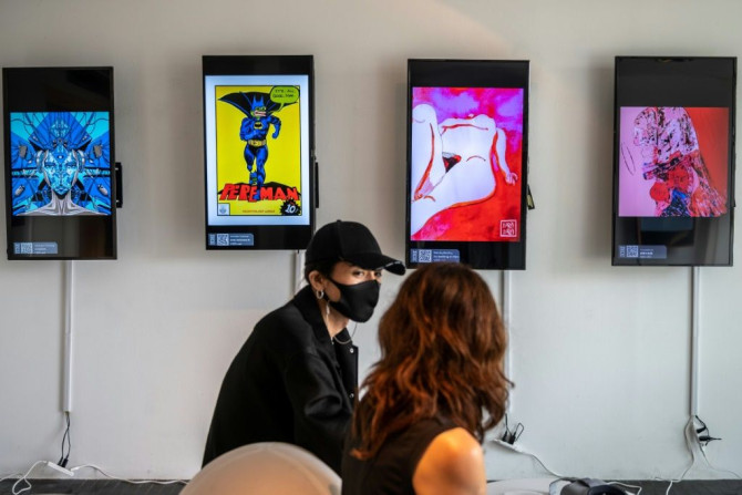 CrypTOKYO features around  150 non-fungible tokens (NFT) from several dozen artists, expected to sell for a few hundred dollars up to around $50,000