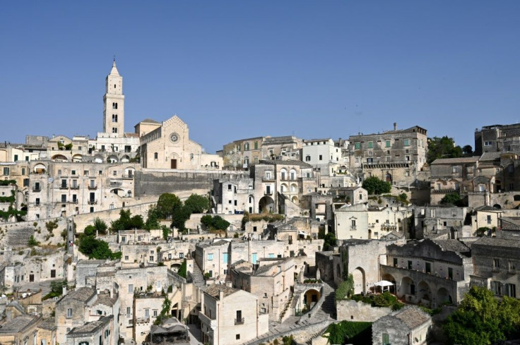 A view of the Italian city fo Matera where foreign ministers of the Group of 20 major economies are meeting
