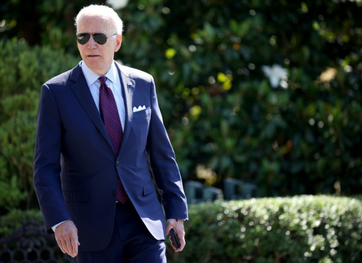 President Joe Biden, pictured departing the White House on June 29, 2021, spoke of 'an unimaginably difficult time for the families enduring this tragedy'
