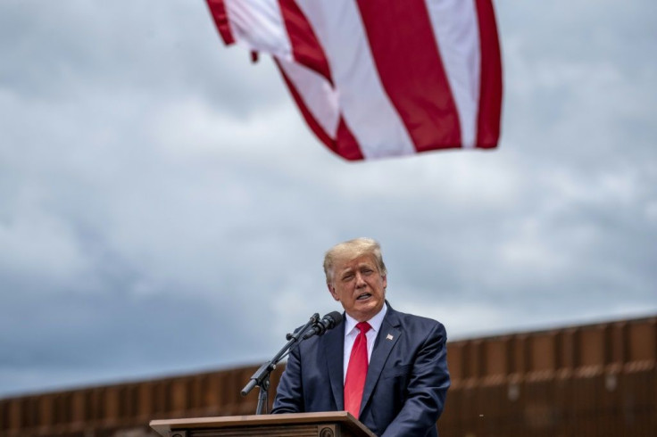 Former US president Donald Trump's visit to the country's southern border with Mexico -- and a portion of his border wall -- provided an opportunity for the former president to knock his successor Joe Biden over illegal immigration