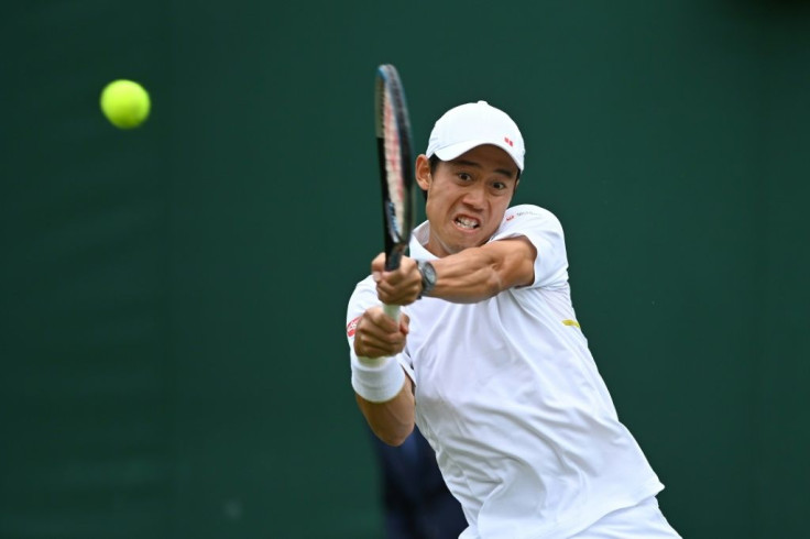 100 up for Japan's Kei Nishikori as he defeats Australia's Alexei Popyrin