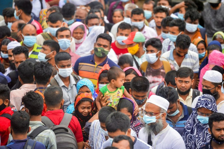 The announcement of the lockdown last week sparked an exodus of migrant workers from Dhaka, with thousands cramming onto dangerously packed transport