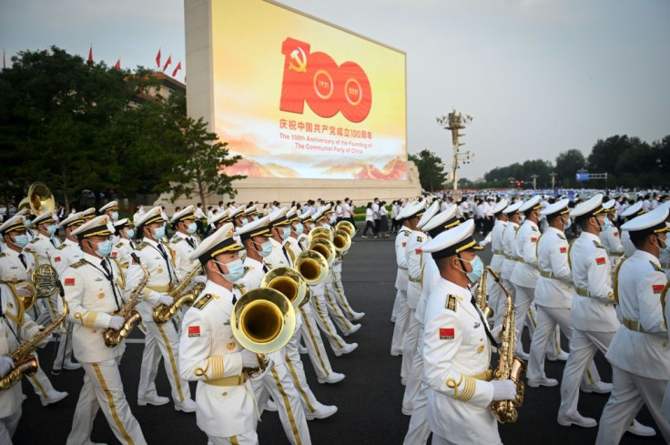 Organisers were leaving nothing to chance to disrupt a triumphant show of success for the ruling Chinese Communist Party