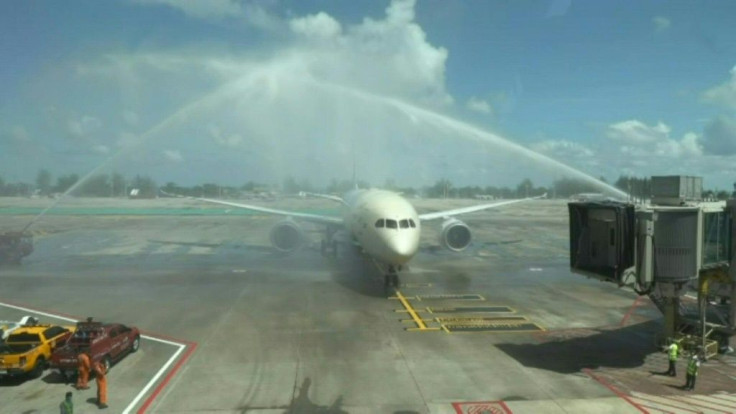 IMAGES The first international travellers arrive in Thai holiday destination Phuket on a quarantine-free scheme as the country tries to reboot its depleted tourism industry despite enduring its worst virus outbreak.