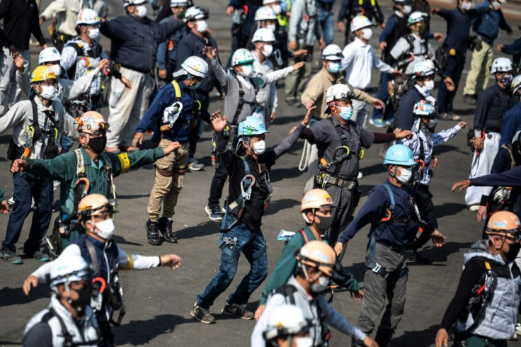 Around 27 million people do radio taiso at least twice a week in Japan, according to the government
