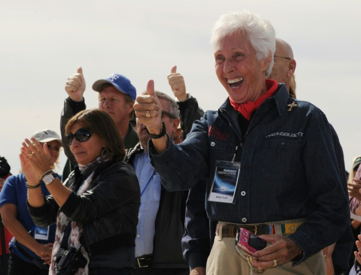 The flight will make Wally Funk the oldest person ever to travel in space