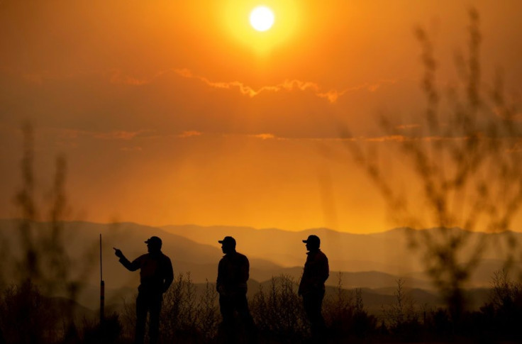 Firefighters in California are battling a dozen different fires a year after the state dealt with some of the worst wildfires in its history