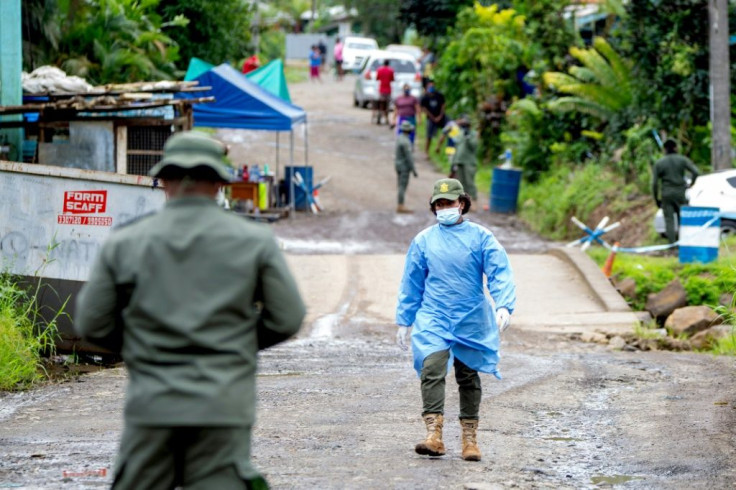 An outbreak of the Delta coronavirus variant is threatening Fiji's healthcare system