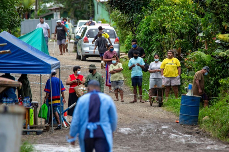 Fiji recorded its biggest-ever infection increase on Saturday