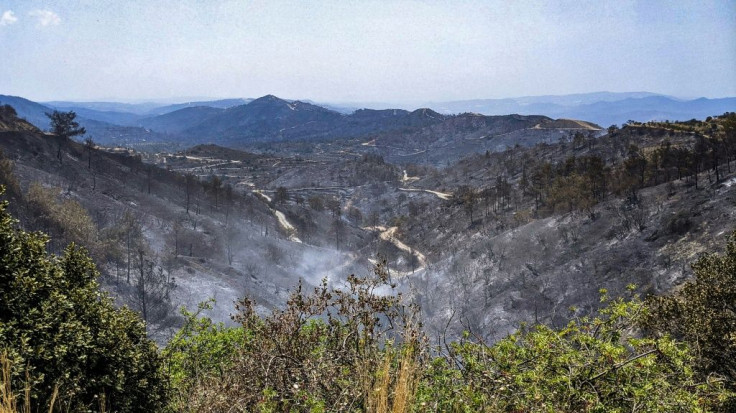 The huge forest blaze in Cyprus has killed four people, destroyed homes and forced evacuations of villages as Greece and other countries deployed fire-fighting planes to the Mediterranean island