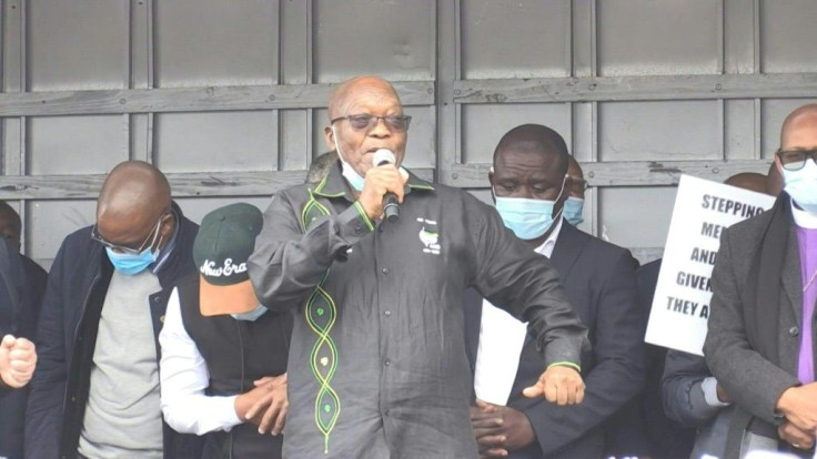Zuma told supporters he was trying to get the court ruling overturned or lightened