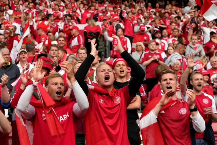 Denmark enjoyed inspiring home support during the group stage in Copenhagen