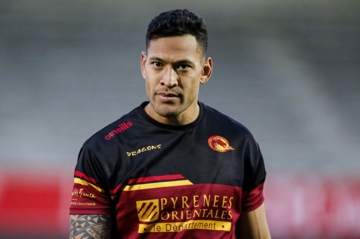 Israel Folau was released by Catalan Dragons last week