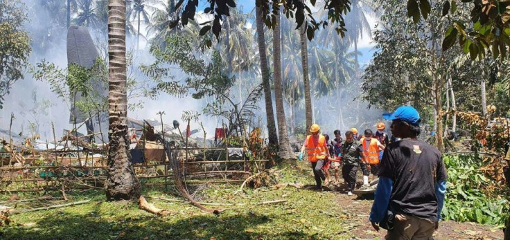 Officials said the army had secured the crash site and would ensure that militants did not disrupt search efforts