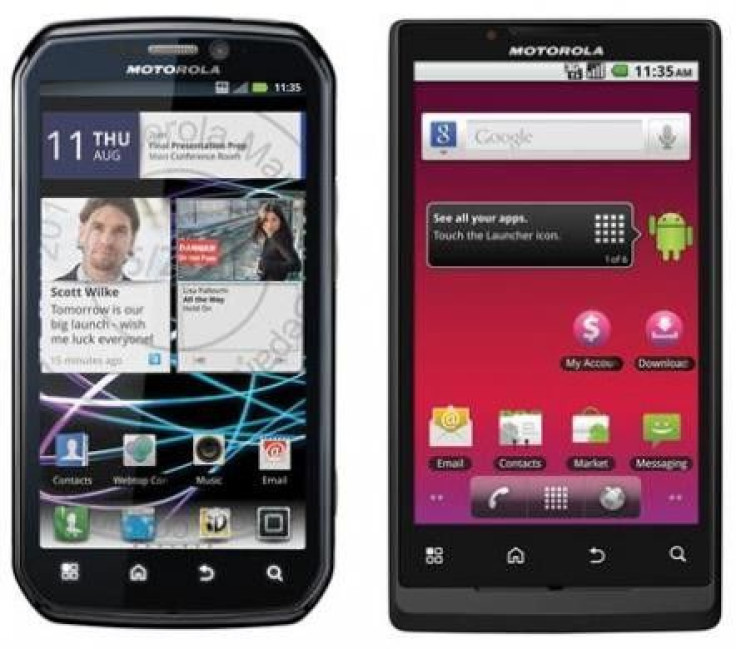 Motorola's two new high-speed wireless phones the Photon 4G
